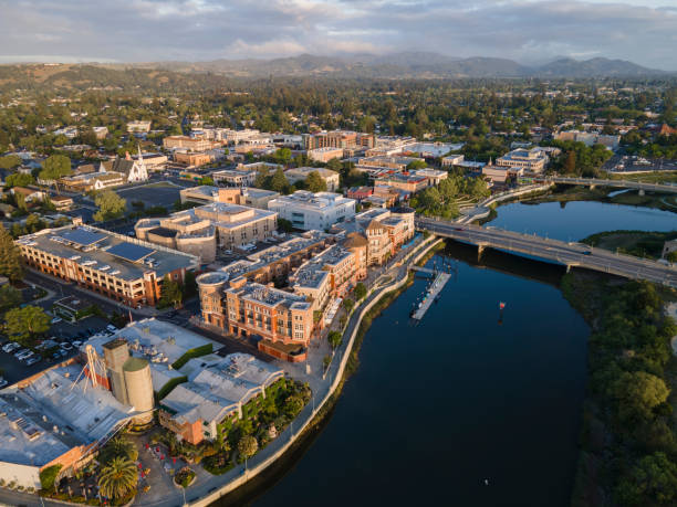 istock Napa City and Napa RIver 1422818361