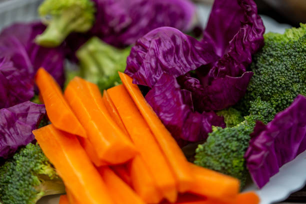 istock Variety of fresh vegetables close up 1422823262