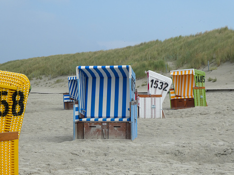 The wonderful beach of Langeoog in September