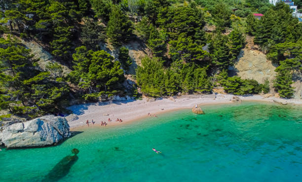 istock Arial view of a coastline in croatia 1422826081