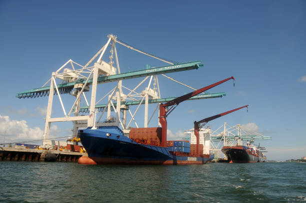Loading Container Ship