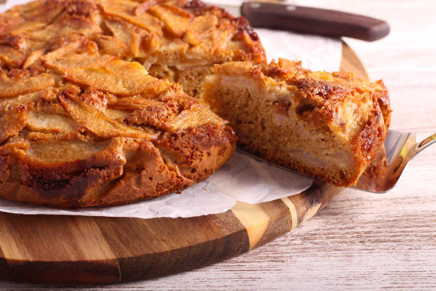 istock Moist olive oil and pear cake 1422846609