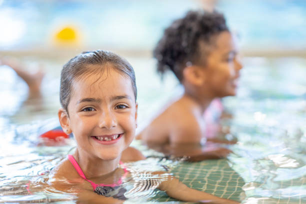 istock Children During a Swimming Lesson 1422849395