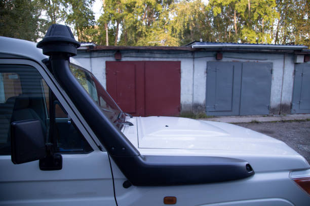 istock Snorkel for the car. 1422853211
