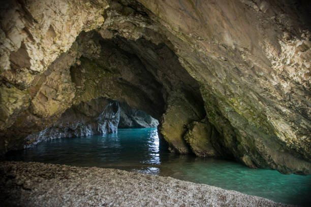 istock A cave at Myrtos Beach at Kefalonia 1422858164