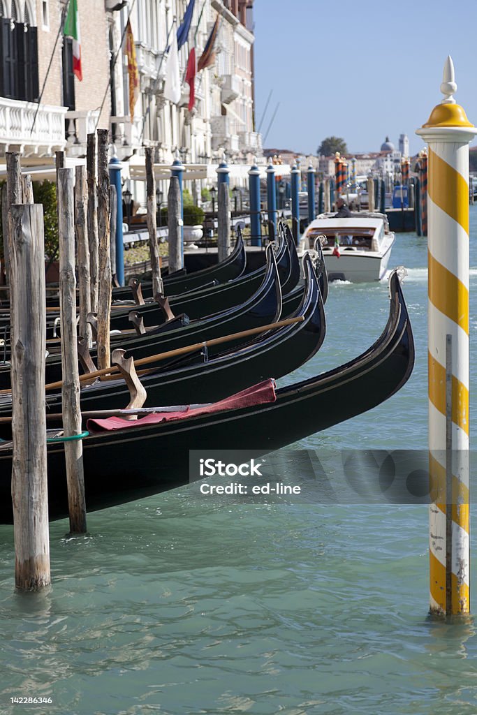 Venetian gondolas - Foto de stock de Agua libre de derechos