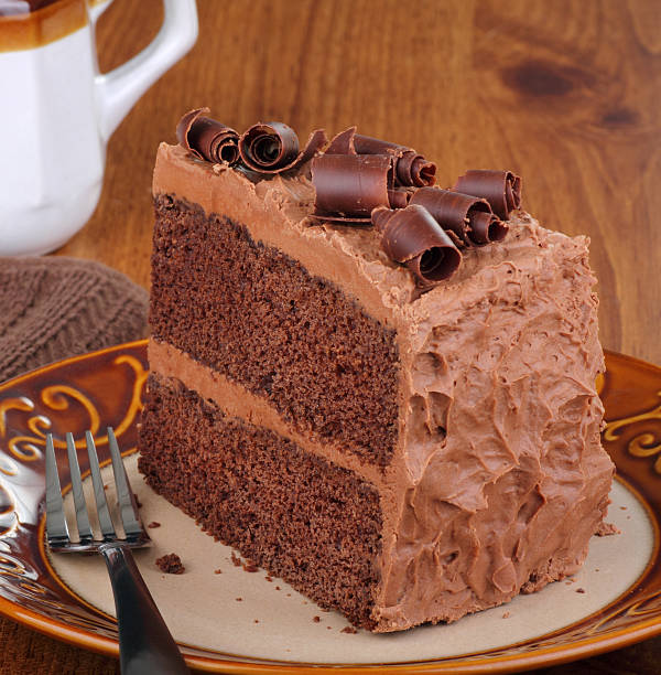 istock Piece of Chocolate Cake 142287111