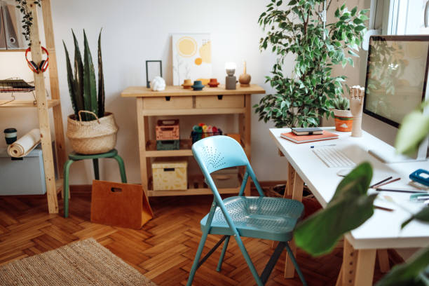 istock Cozy apartment with no people 1422876378
