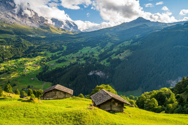 istock Mountain Hut in Grindelwald 1422894948