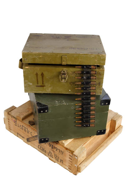 istock army crate of ammunition with ammunition 1422900443