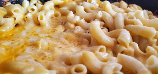 Macaroni and Cheese stock photo