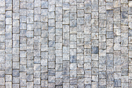 Granito cobblestoned fondo de pavimento photo