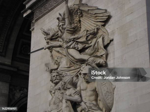 Faces Of Arc Dtriomphe Stock Photo - Download Image Now - Arc de Triomphe - Paris, Art, Arts Culture and Entertainment