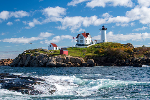 Nubble Lighthouse, York, Maine, USA