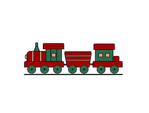 Toy Christmas Block Wooden Choochoo Train Locomotive Illustration Drawing Holiday Icon Play Set Santa Gift Vector Stock Illustration - Download Image Now - iStock Toy Christmas Block Wooden Choochoo Train Locomotive Illustration Drawing Holiday Icon Play Set Santa Gift Vector Stock Illustration - Download Image Now - iStock