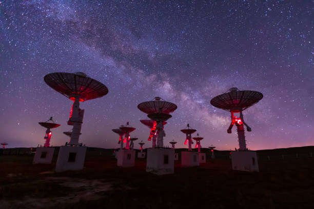 istock Radio telescopes and the Milky Way 1422947309