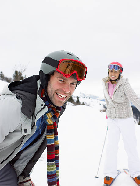 istock Young Couple On Ski Vacation 142294782