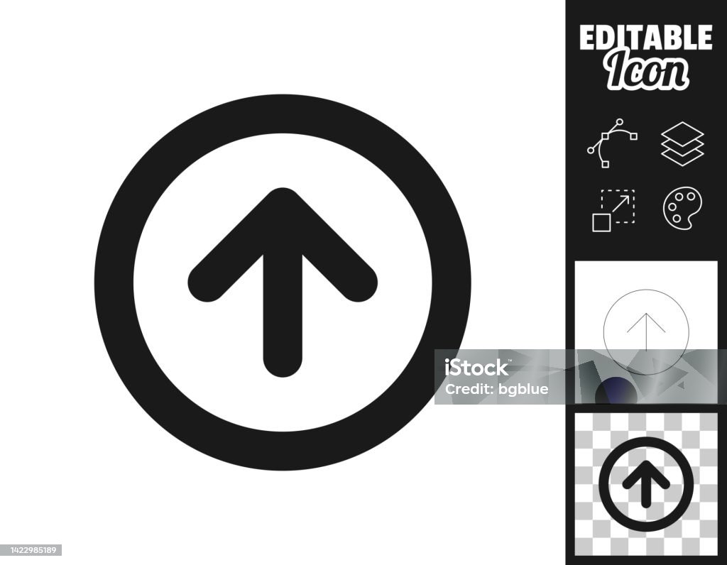 Up Arrow Button Icon For Design Easily Editable Stock Illustration arrow-up-icon-free-download-on-iconfinder