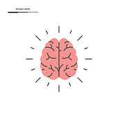 istock Brain Icon Vector Design. 1422995351