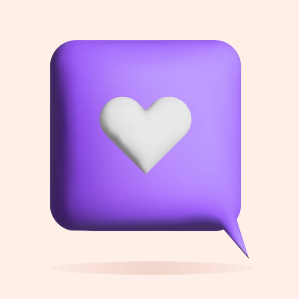 istock 3D like icon design. Social media marketing concept. Vector render illustration 1423007124