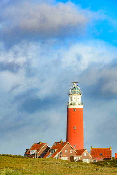 istock Texel lighthouse in the dunes during a stormy autumn morning 1423013740