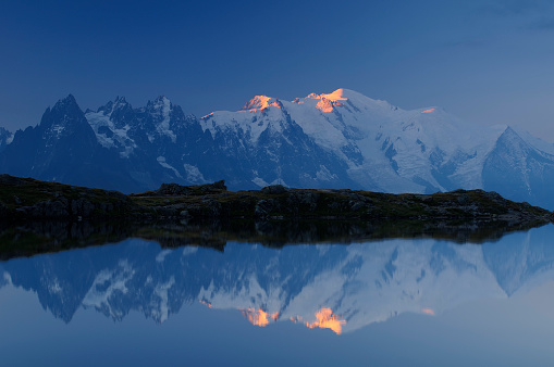 Mont Blanc reflection