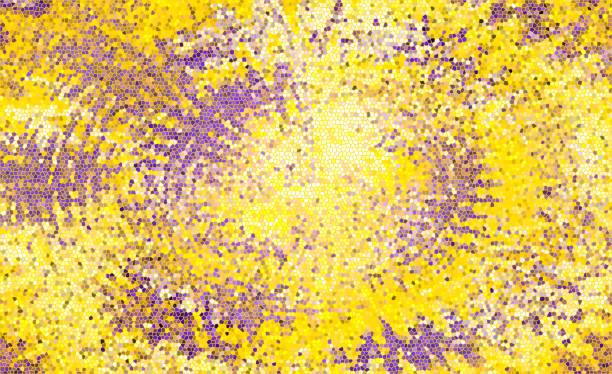 Abstract yellow and purple background, a combination of yellow and purple for an abstract background