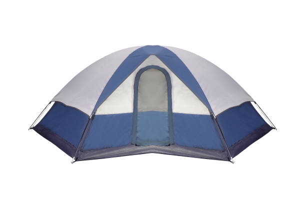 観光のテント - tent camping dome tent single object ストックフォトと画像