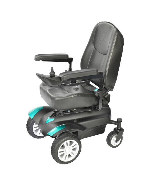 istock wheelchair isolated on white 1423044879