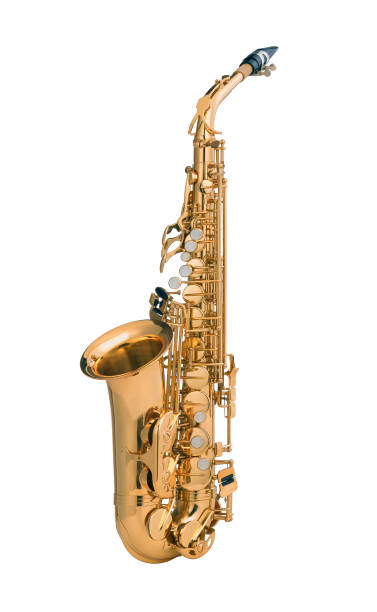 istock Tenor sax golden saxophone 1423048188