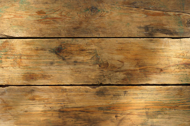 istock Wooden rustic background. Old timber planks with texture. 1423049318