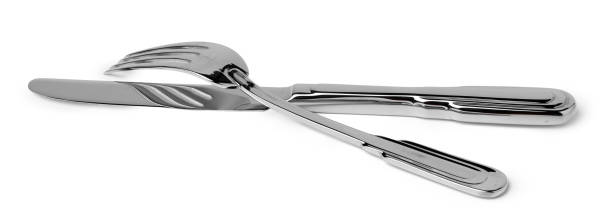 istock Set of new cutlery isolated on white background 1423061204