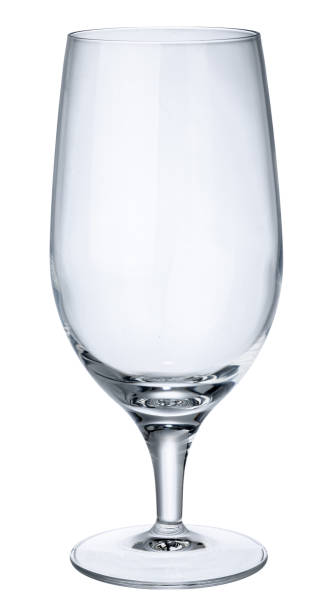 istock Empty new beer glass isolated on white 1423061208