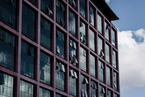 istock Glass office buildings 1423063169