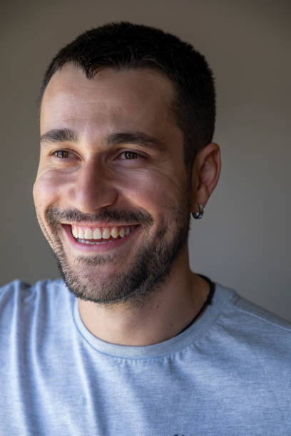 istock Portrait of handsome young man 1423072750