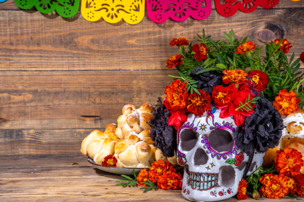 istock Day of the Dead background 1423086717