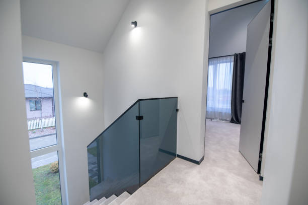 istock House entryway with white walls and steps 1423091948