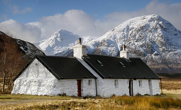 istock Black Rock Cottage, Glencoe, Scotland 142309404