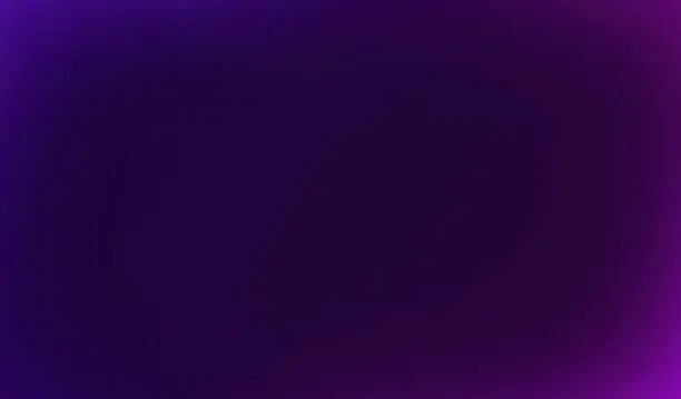 Vector illustration of Dark Purple Edge  Glow Modern Gradient Abstract Blend Background