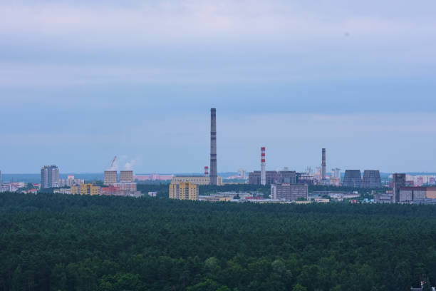 istock View of industrial Minsk 1423098547