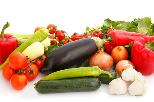 istock Colorful vegetable arrangement 142310224