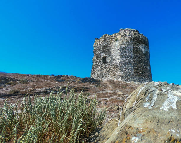 Pelosa Tower   view in Sardinia (Italy)