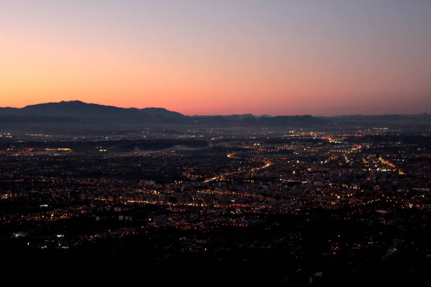 istock Sunset over the city 1423114054