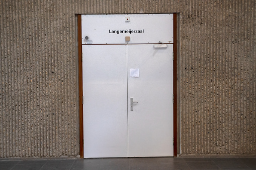 Door Langemeijerzaal Room At The Former Justice Building At Amsterdam The Netherlands 11-9-2022