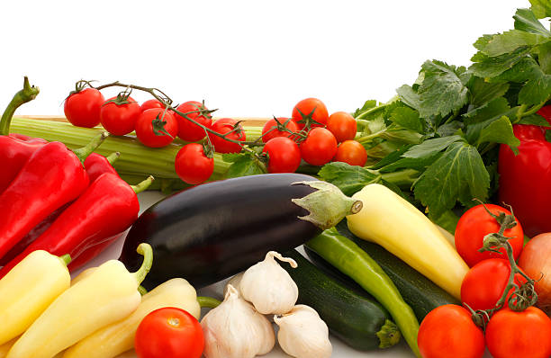 istock Colorful vegetable arrangement 142311835