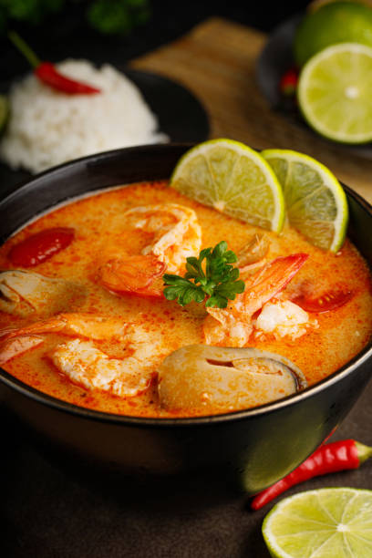 istock Tom Yum kung Spicy Thai soup 1423123923