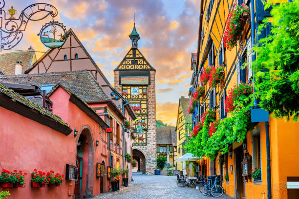 istock Riquewihr, Alsace, France. 1423136078