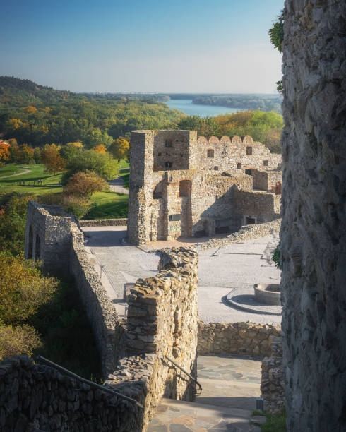 Middle Castle and Courtyard of Devon Castle - Bratislava, Slovakia