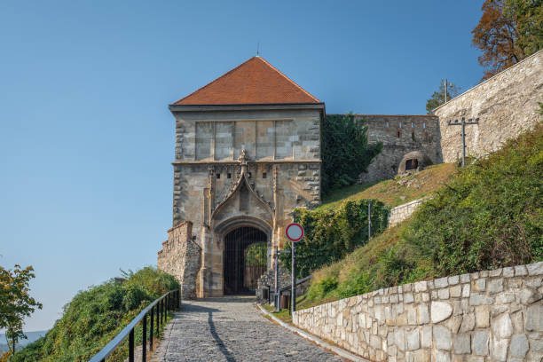 Sigismund Gate at Bratislava Castle - Bratislava, Slovakia Sigismund Gate at Bratislava Castle - Bratislava, Slovakia bratislava castle bratislava castle fort stock pictures, royalty-free photos & images