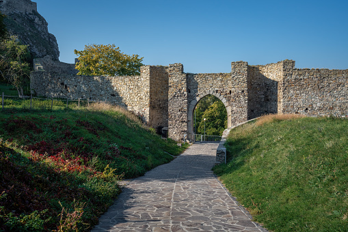 Western Moravian Gate at Devin Castle - Bratislava, Slovakia